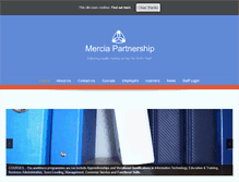 Tablet Screenshot of merciapartnership.com